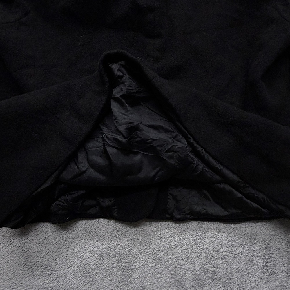 L.L. Bean Women's Black Cashmere Wool Blend Blazer Jacket - Picture 10 of 10